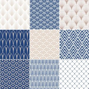 Fliesenaufkleber für Küche und Bad - Art Deco