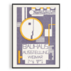 Bauhaus Plakat Poster Ausstellung Weimar 1923