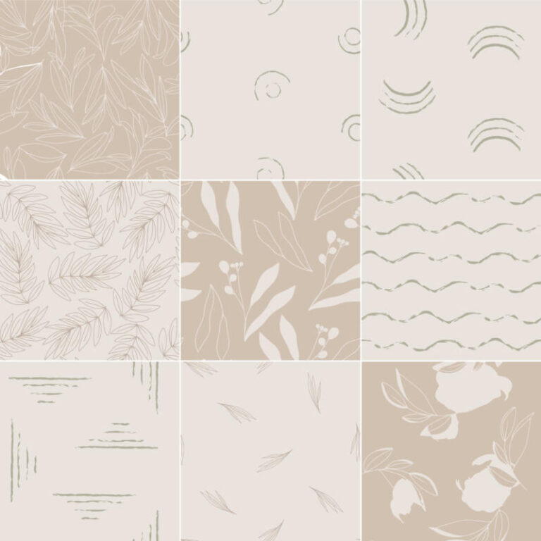 Klebefliesen für Küche und Badezimmer - Strichkunst Pastell – Bild 2