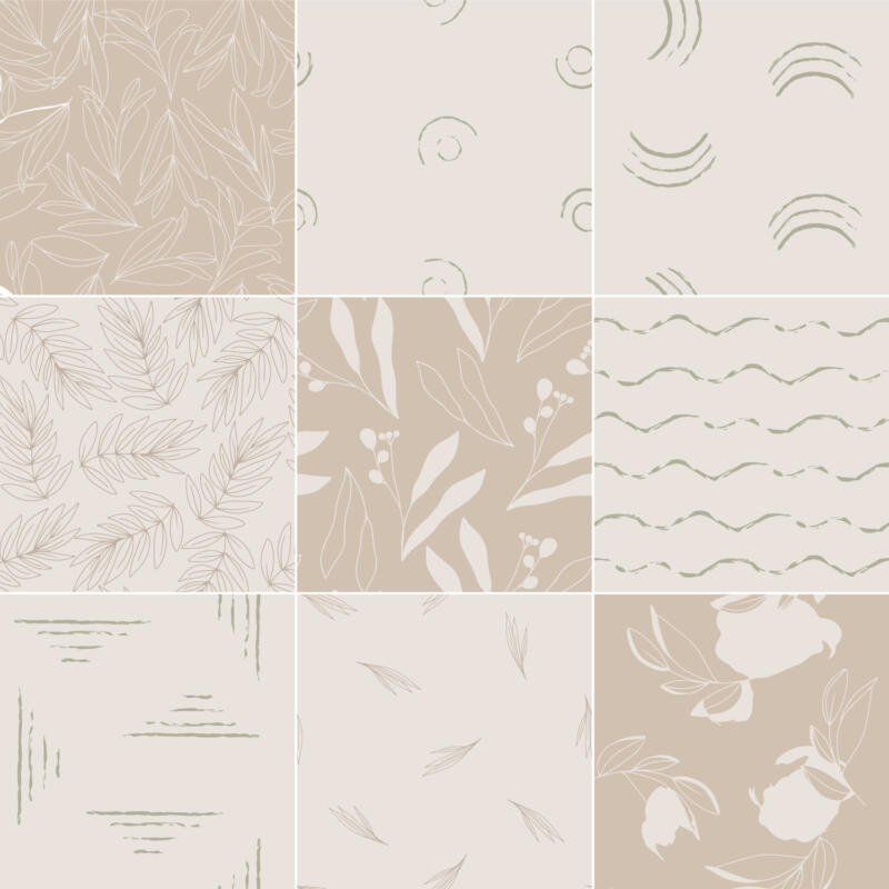 Klebefliesen für Küche und Badezimmer - Strichkunst Pastell – Bild 2