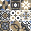 Fliesenaufkleber für Küche & Badezimmer - Orientalisch Geometrisch Patchwork