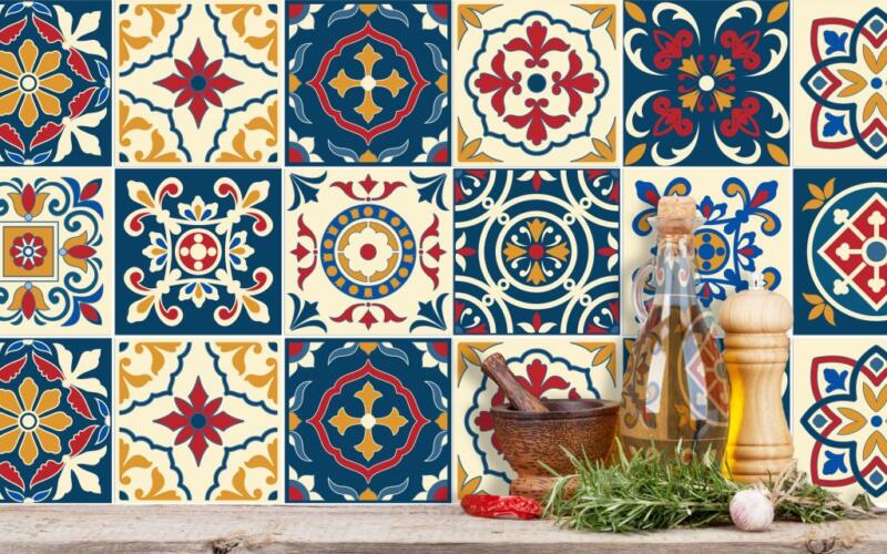 Fliesenaufkleber für Küche & Badezimmer - Portugiesisch Traditionell – Bild 2