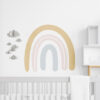 Wandtattoo Regenbogen Pastell - Kinderzimmer