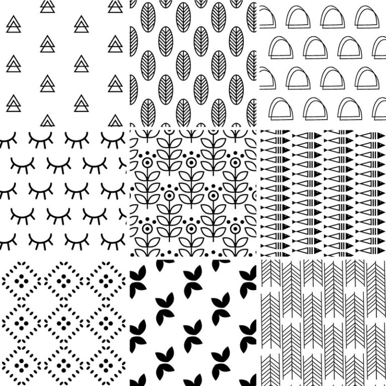 Fliesenaufkleber für Küche und Bad - Skandinavische Muster - Transparent – Bild 2