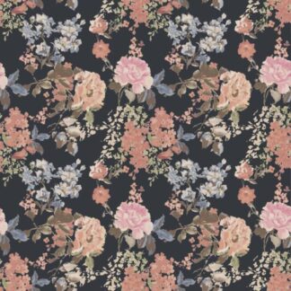 Dekorfolie Möbelfolie Vintage Blumen