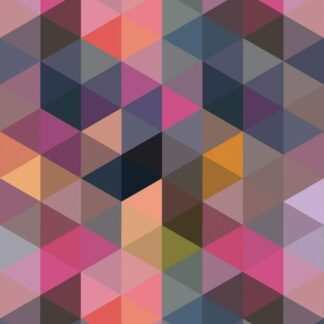 Dekorfolie Möbelfolie Abstrakt Geometrisch Bunt Dreiecke