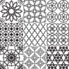 Fliesenaufkleber für Bad und Küche - Arabisch Geometrisch