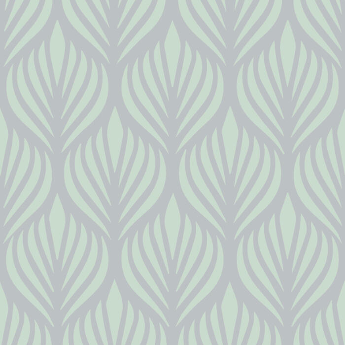 Klebefliesen für Küche & Badezimmer - Blumenmuster Art Deco – Bild 3