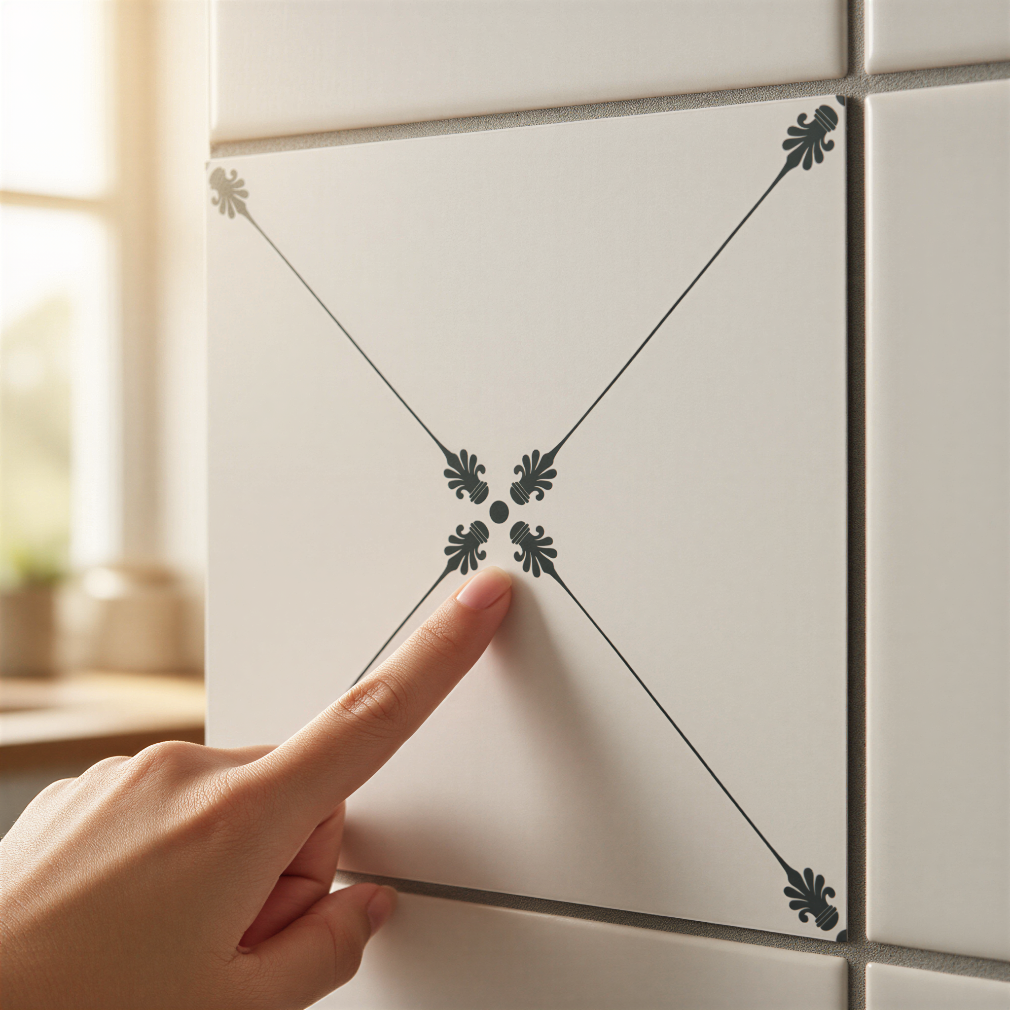 fliesenaufkleber vintage design