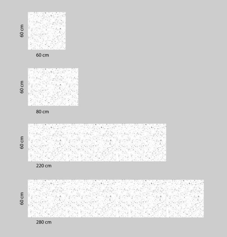 Küchenrückwand Folie - Terrazzo – Bild 2