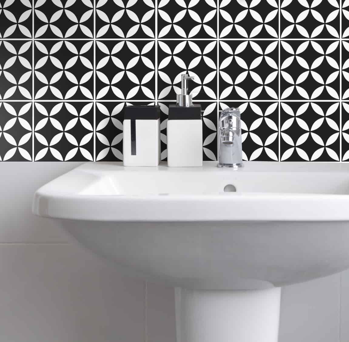 Fliesenaufkleber - Lebensblume – Bild 2