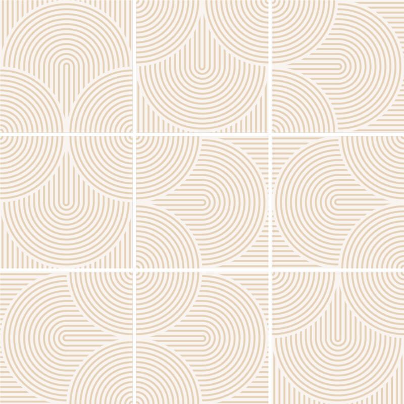 Fliesenaufkleber Parallele Boho Linien – Bild 5