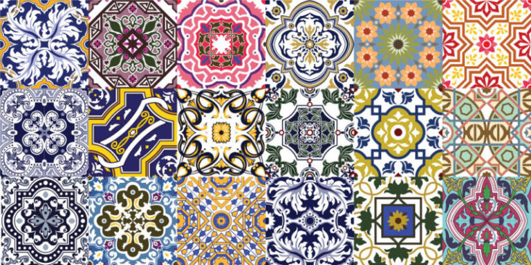 Fliesenaufkleber für Küche und Badezimmer - Talavera Spanisch – Bild 2